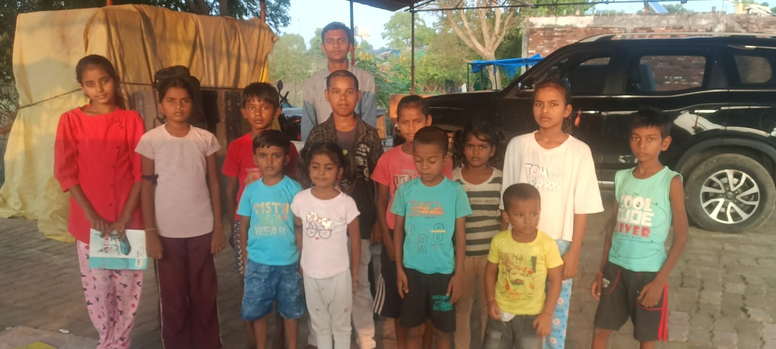 Child at Saptrishi Learning Centre